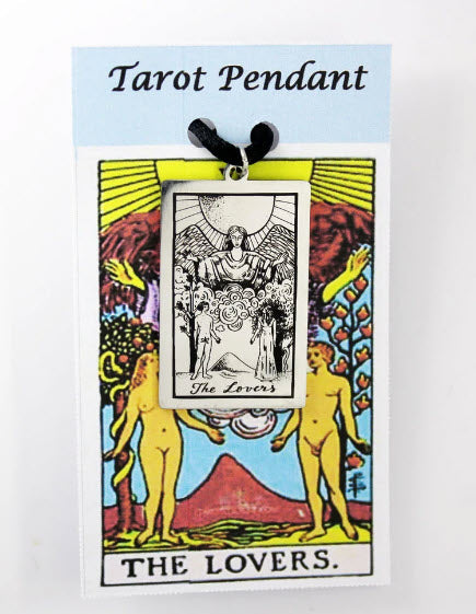 The Lovers Tarot Pendant