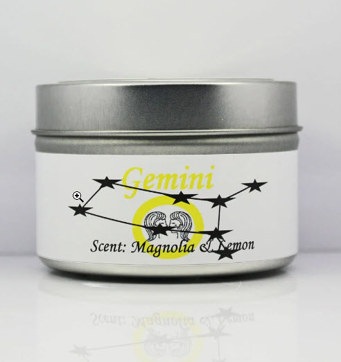 Gemini Astrological Candle 4 oz