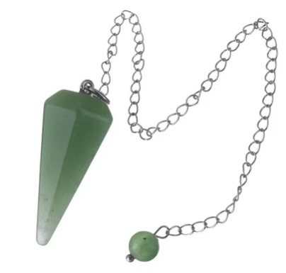 Dowsing Pendulum Green Aventurine