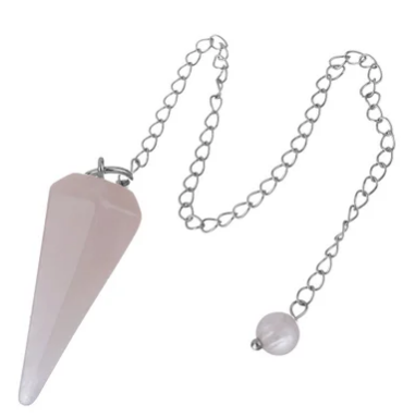 Dowsing Pendulum Rose Quartz