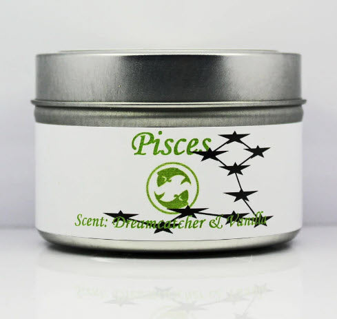 Pisces Astrological Candle 4 oz