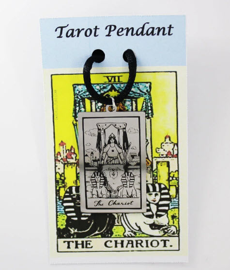 The Chariot Tarot Pendant