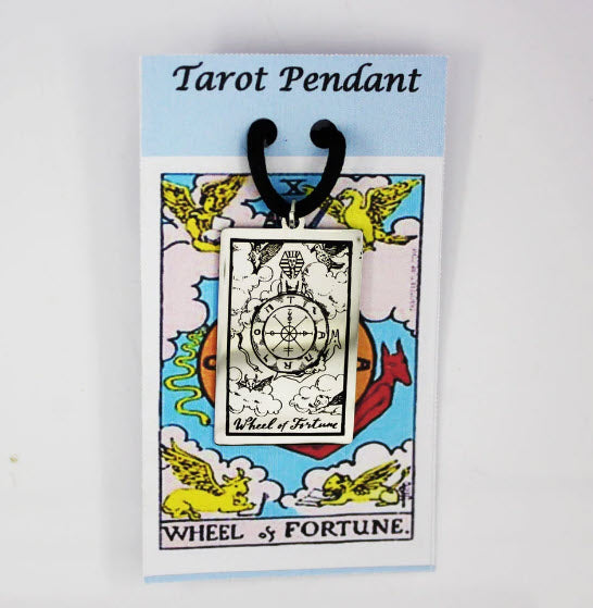 The Wheel Of Fortune Tarot Pendant